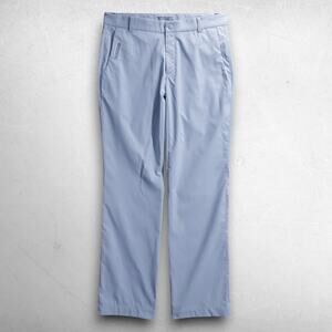 Nike Golf Modern Tech Pants Men 32x32 Blue Lt Blue Dri-Fit Stretch Lightweight